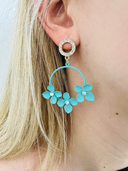 Lydia Earrings - Turquoise ~ ALL JEWELLERY 3 FOR 2