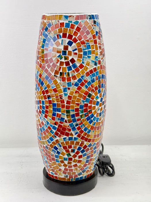 Mosaic Spiral Lamp - Multi