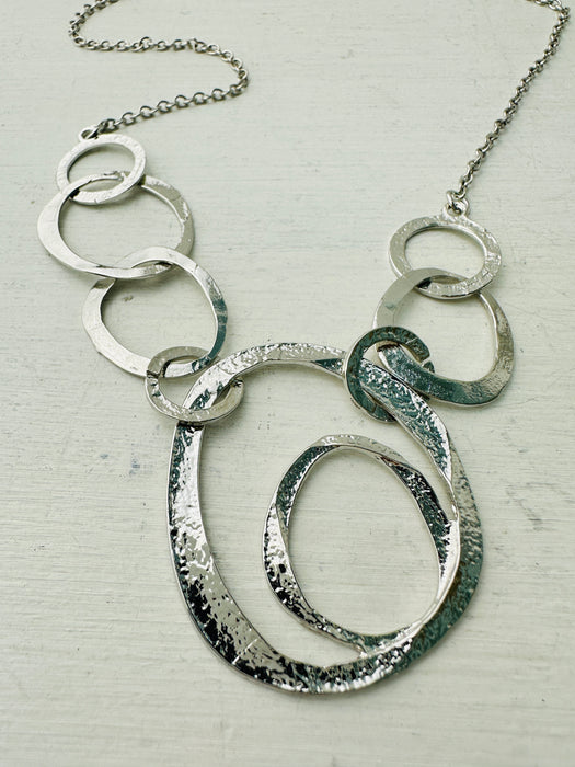 Cerelia Necklace - Silver ~ ALL JEWELLERY 3 FOR 2