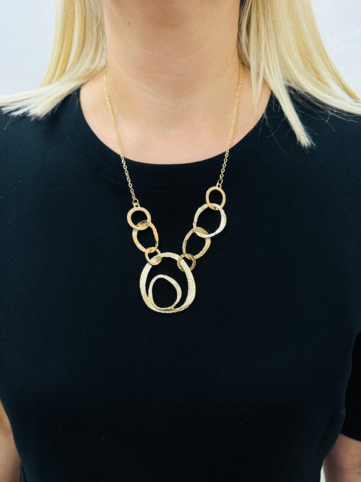 Cerelia Necklace - Gold ~ ALL JEWELLERY 3 FOR 2