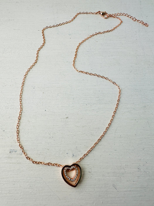 Hestia Necklace - Rose Gold ~ ALL JEWELLERY 3 FOR 2