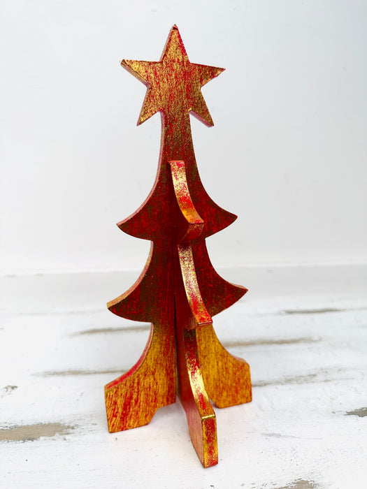 Red Christmas Tree - Large