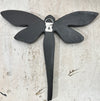 aerial base view of mosaic dragonfly