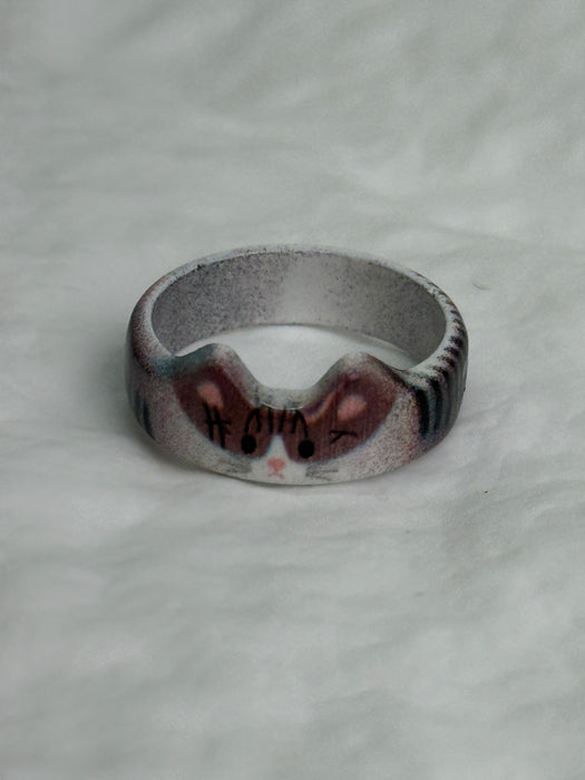 Ceramic Cat Ring