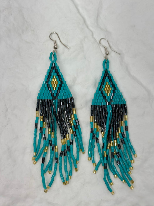 Jamila Earrings- Turquoise