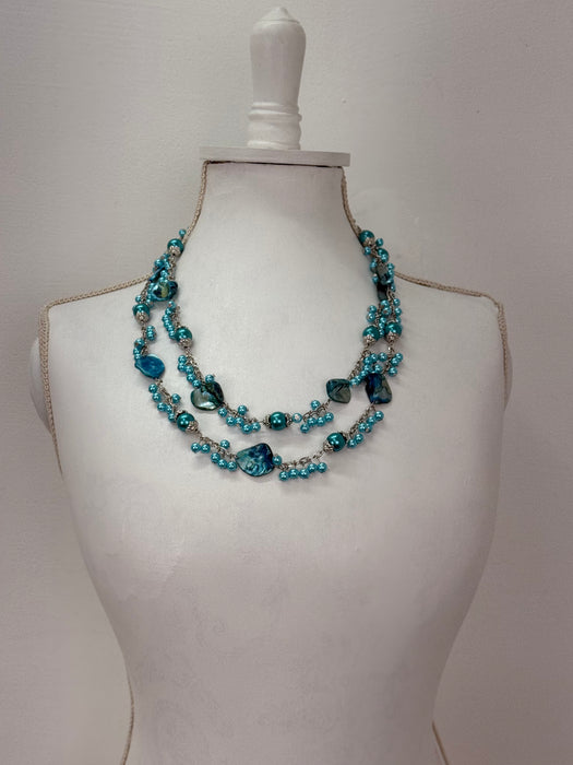 Perla Necklace - Turquoise