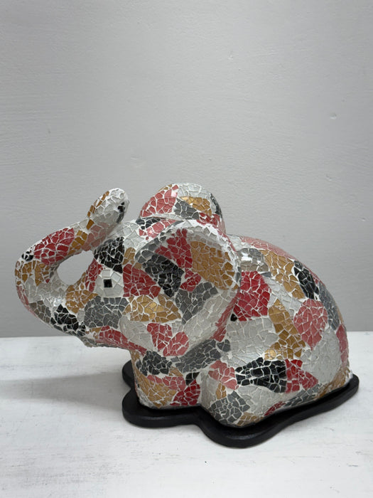 Mosaic Elephant Lamp - Mix