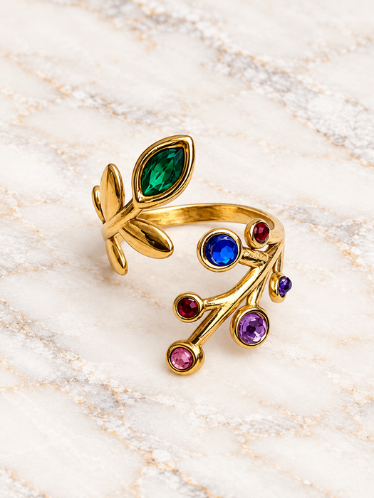 Leaf Branch Ring