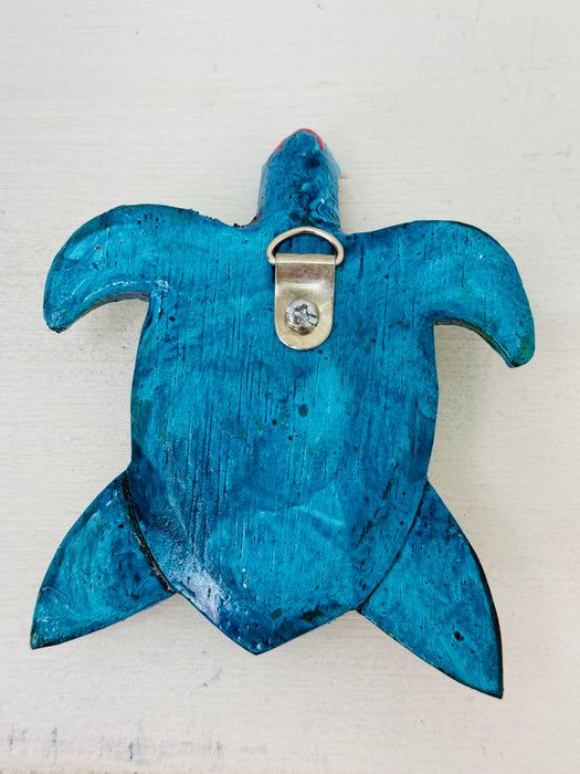 Small Crazy Turtle - Blue