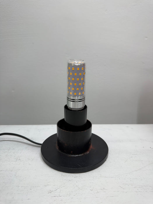 Mosaic Heart Lamp - Red