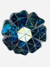 front view mosaic daisy flower