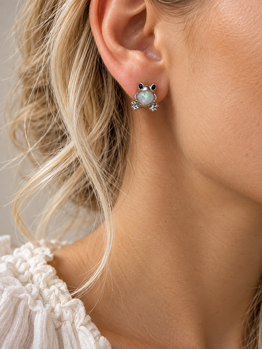 Frog Stud Earrings