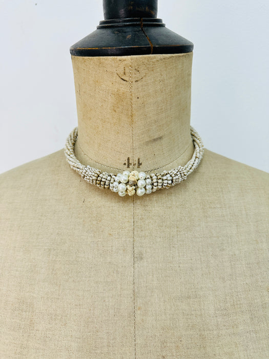 Zara Choker - Cream~ ALL JEWELLERY 3 FOR 2