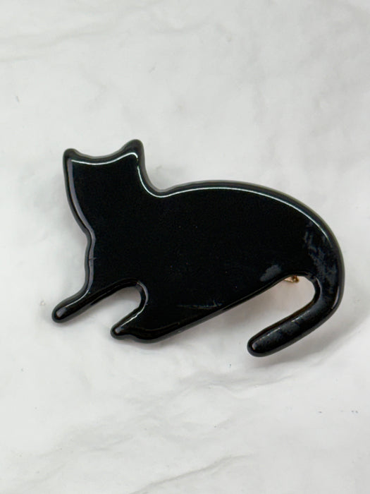 Kitten Hair Clip - Black