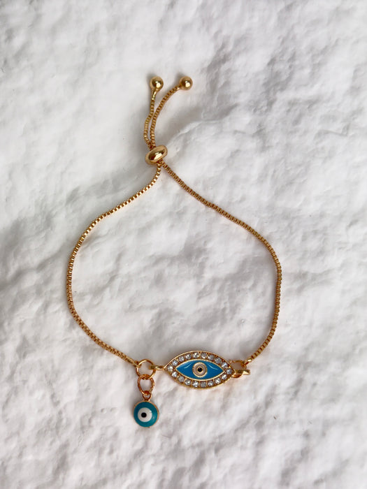 Evil Eye Bracelet - Turquoise