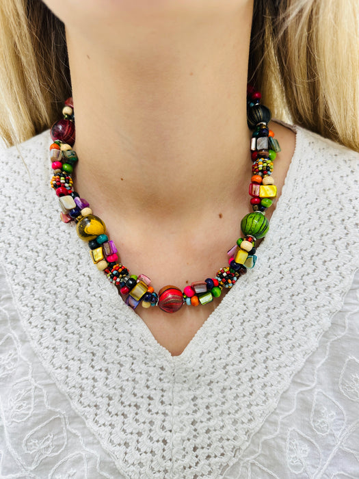 Candy Necklace - Multi ~ ALL JEWELLERY 3 FOR 2