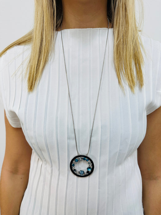 Pama Necklace -  Blue ~ ALL JEWELLERY 3 FOR 2