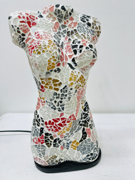 Mosaic Bust Lamp Small - Mix Colours