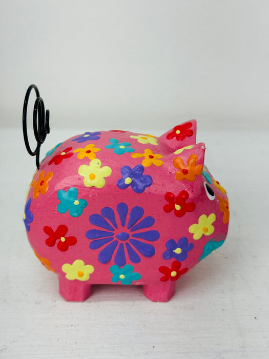 Flower Pig - Pink