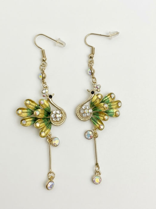 Peahen Earrings