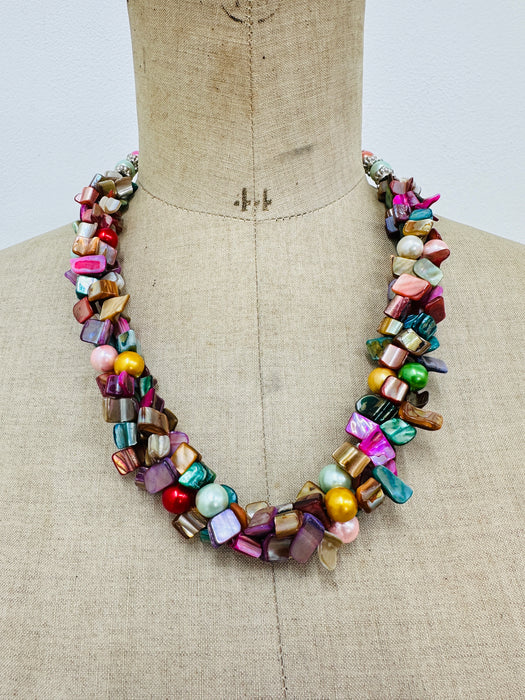 Abalone Necklace - Multi