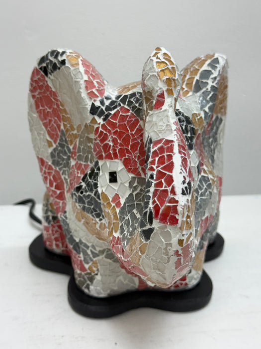 Mosaic Elephant Lamp - Mix