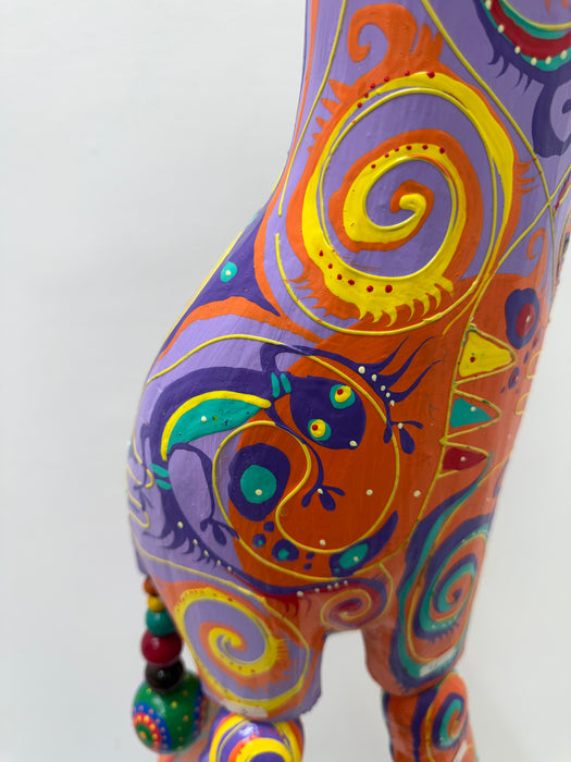 Crazy Giraffe - Large - Lillac