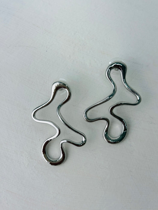 Aeris Earrings - Silver