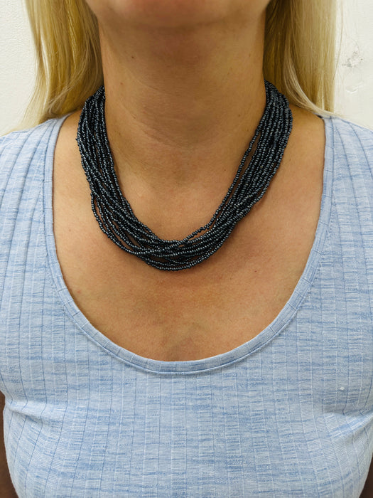 Sofiya Necklace - Gunmetal~ ALL JEWELLERY 3 FOR 2