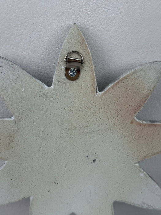 Medium Mosaic Flower - Silver