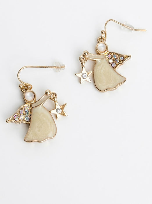Christmas Angel Earrings