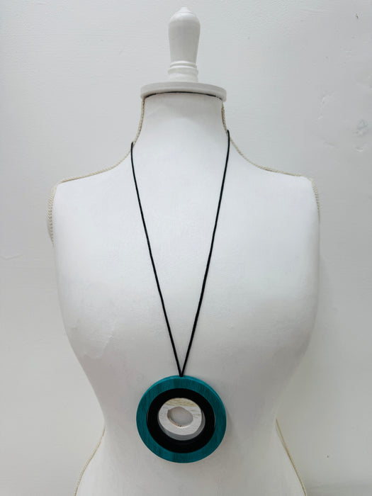 Madoka Necklace - Turquoise  ~ ALL JEWELLERY 3 FOR 2