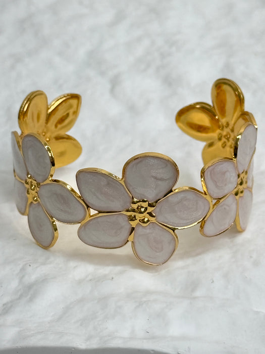 Agne Bracelet - Cream