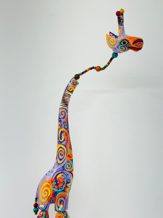 Crazy Giraffe - Small Lilac