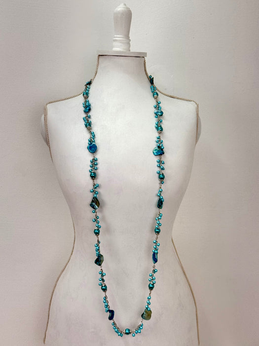 Perla Necklace - Turquoise