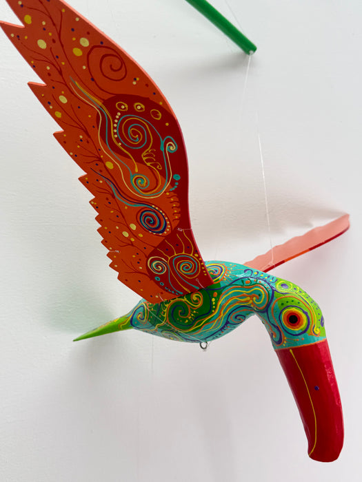 Crazy Toucan Green & Orange