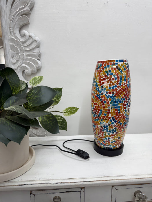 Mosaic Spiral Lamp - Multi