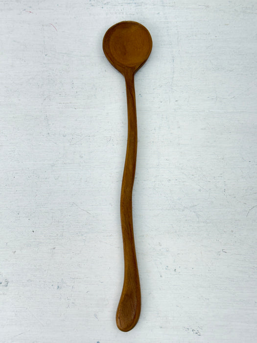 Teak Wood Cocktail Spoon - Round