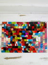 aerial front view of mosaic placemat 