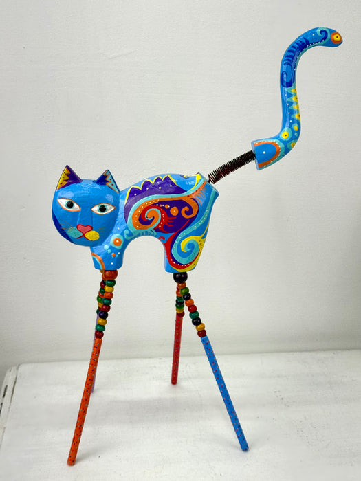 Crazy Tall Cat - Blue