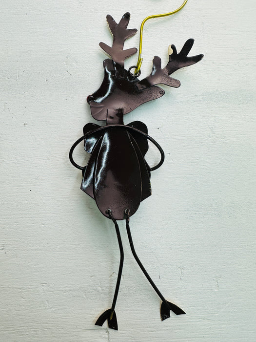 Metal Hanging Reindeer