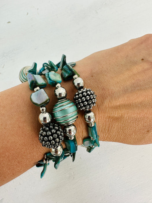 Mira Bracelet - Turquoise ~ ALL JEWELLERY 3 FOR 2