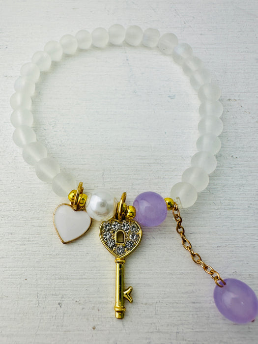Mila Bracelet Purple - Key