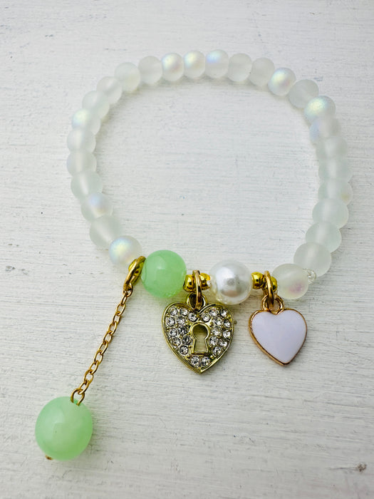 Mila Bracelet - Heart ~ ALL JEWELLERY 3 FOR 2
