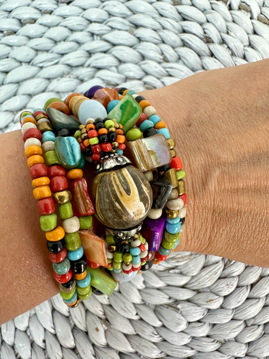 Candy Cuff - Multi ~ ALL JEWELLERY 3 FOR 2