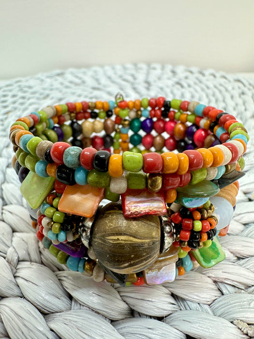 Candy Cuff - Multi ~ ALL JEWELLERY 3 FOR 2