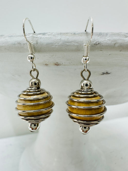 Solana Earrings - Natural~ ALL JEWELLERY 3 FOR 2