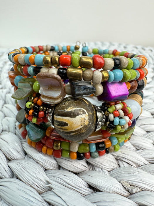 Candy Cuff - Multi ~ ALL JEWELLERY 3 FOR 2