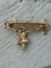 back view of brooch