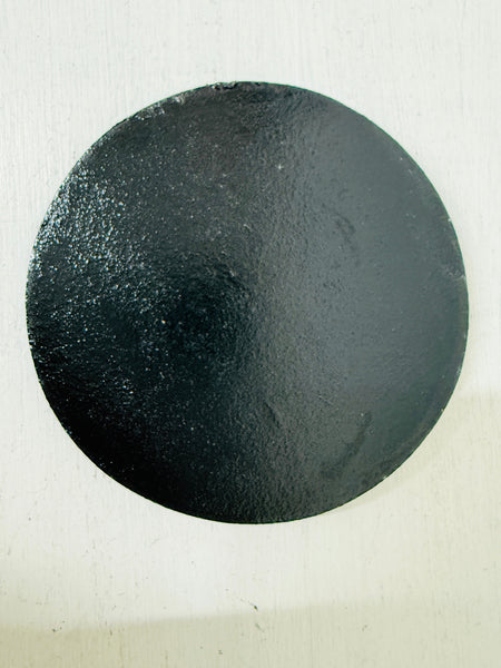 Back of the Citrus mosaic coaster showing the smooth MDF base on a light background.